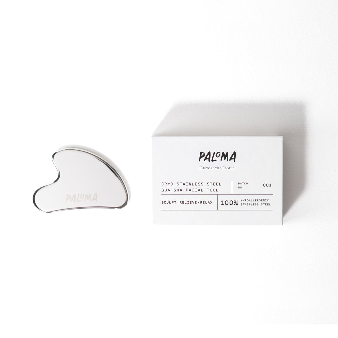 Cryo Stainless Steel Gua Sha